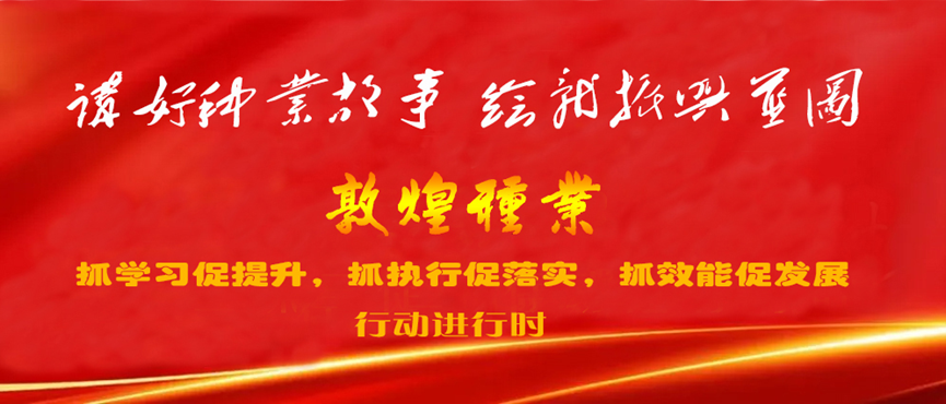 “三抓三促”進行時 | 敦煌種業(yè)：以“三抓三促”行動賦能高質(zhì)量發(fā)展